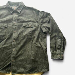Freedom Foundry Men's Shirt Jacket, Size XXL, Dark Green